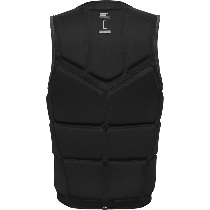 2023 Mystic Mnner Peacock Wake Impact Vest 35005.230227 - Black